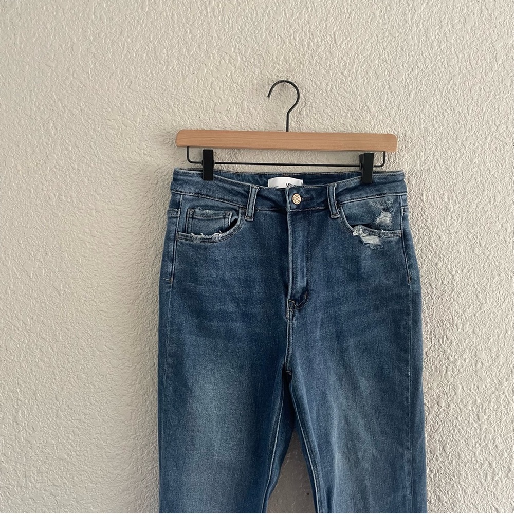 Vervet High Rise Distressed Jeans - Picture 9 of 16